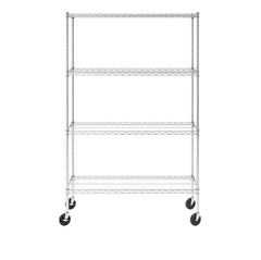 SafeRacks 18" x 48" x 72" 4-Tier Wire Shelving