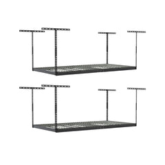 SafeRacks 4' x 8' Overhead Garage Storage Rack Two Pack