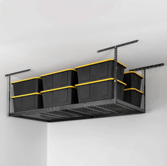 SafeRacks 4' x 8' Overhead Garage Storage Rack