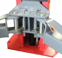 Launch Two Post Floor Plate (Symmetric) - Red (9K)