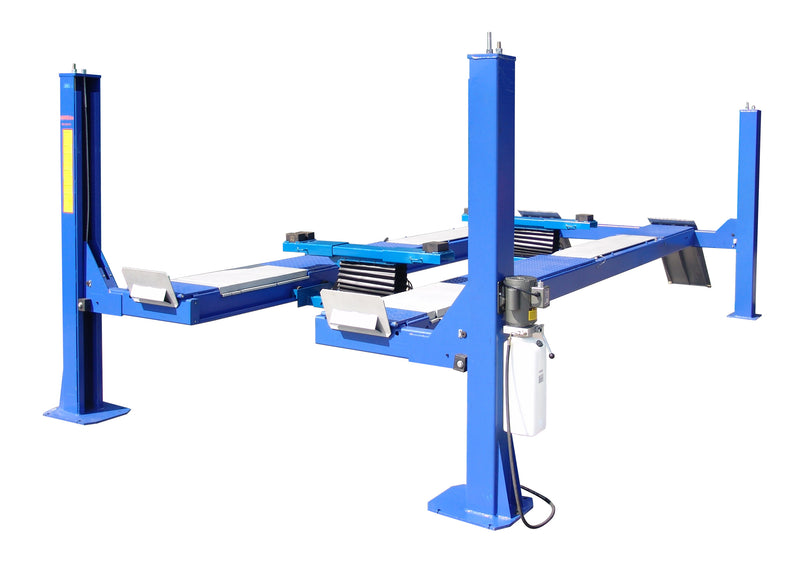Tuxedo Four Post Alignment Lift - Open Front/Cable Driven (14K lbs)