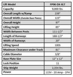 Tuxedo Deluxe Storage Lift (9K)