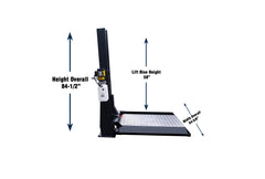 Tuxedo Single Post Platform Storage Lift