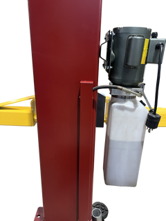 Launch Two Post Floor Plate (Symmetric) - Red (9K)