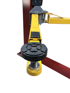 Launch Two Post Floor Plate (Symmetric) - Red (9K)