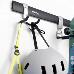SafeRacks Sport Utility | Wall Mount Garage Storage Rack System  | Rail and Track Mounted Hanger